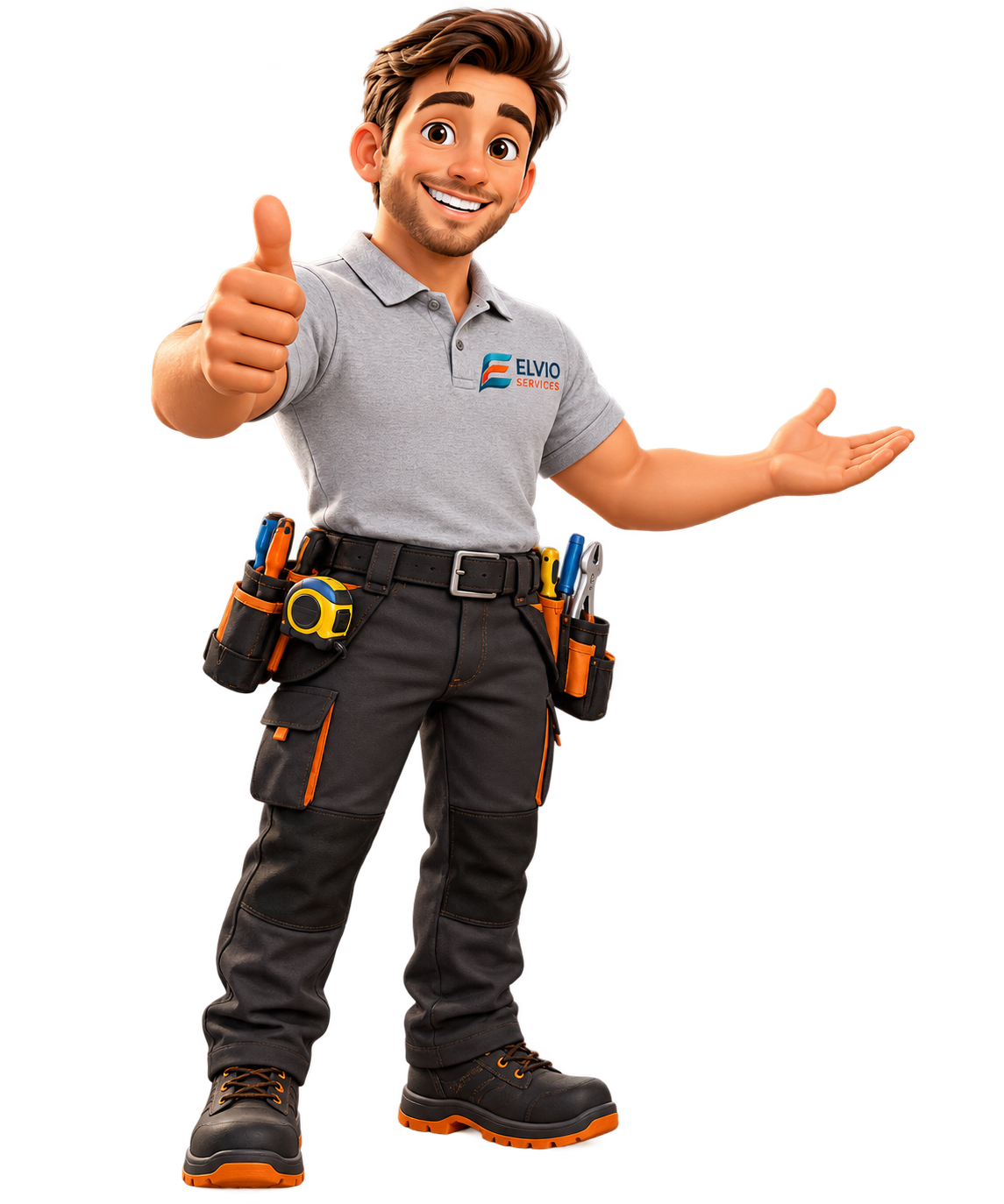 Jobster, the Elvio Services mascot